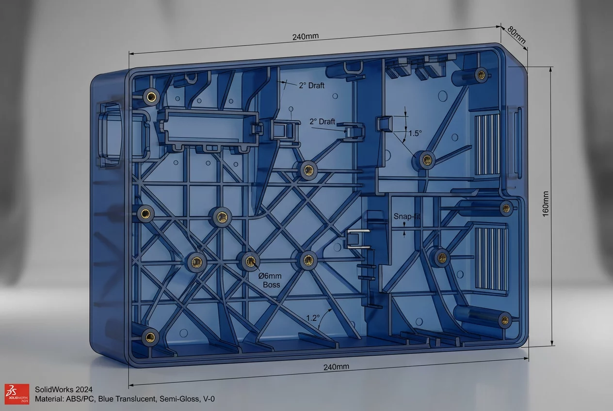 Injection Molding Design for Manufacturability Checklist